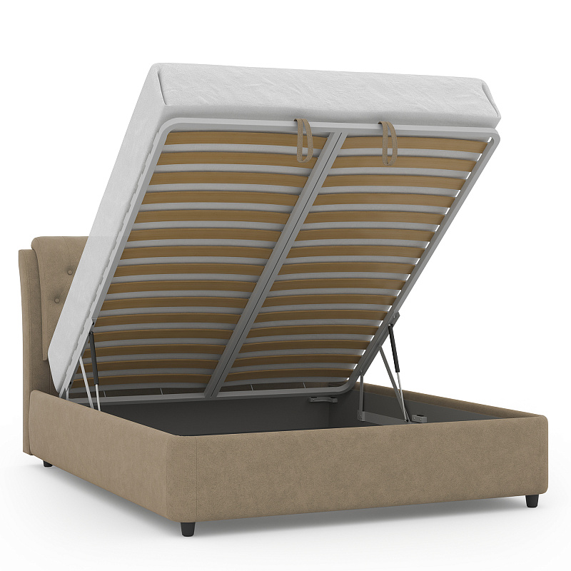 Двуспальная кровать с подъемным механизмом Florina NK314.03